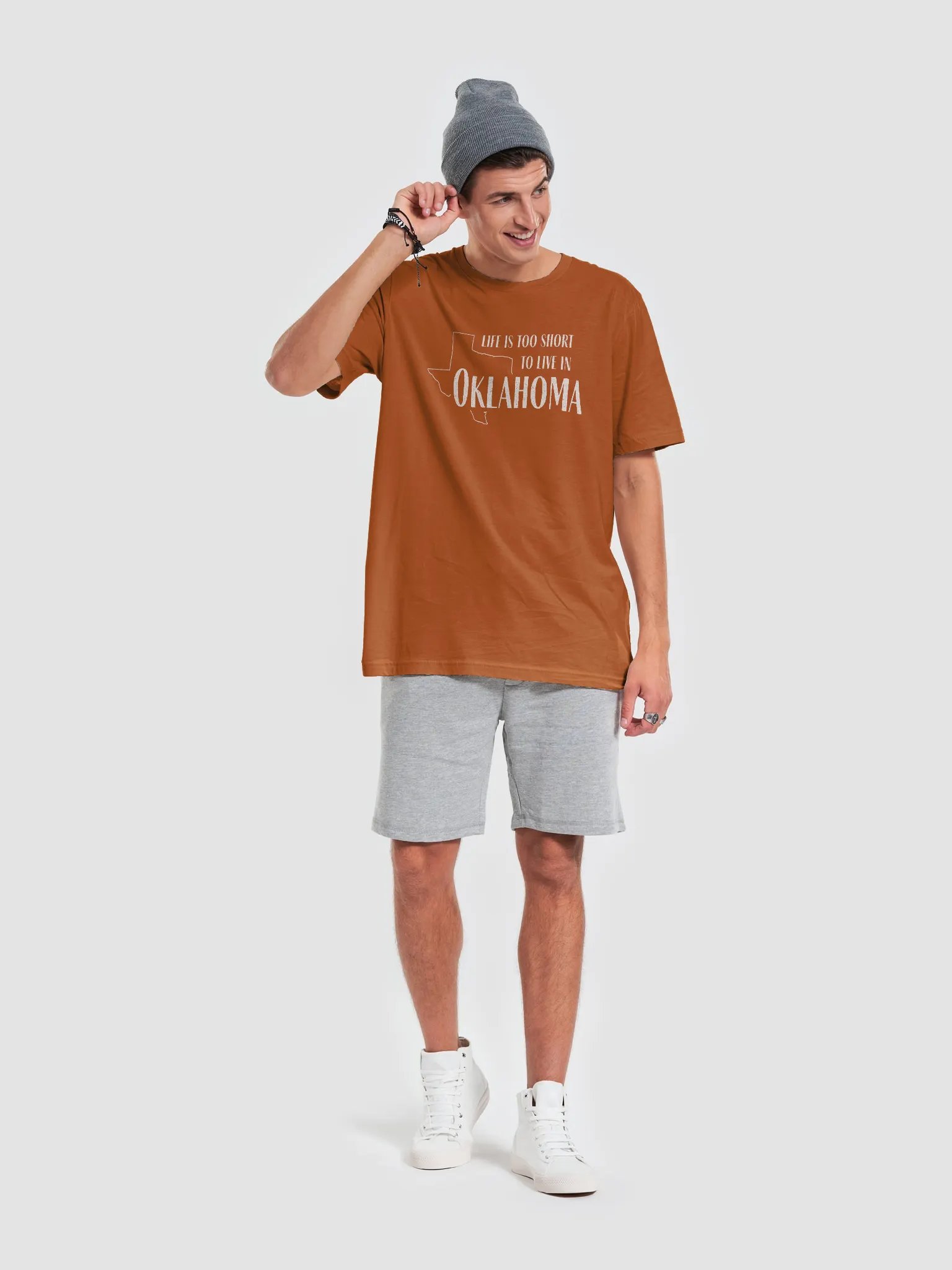 Too Short to Live in Oklahoma Tee product image (7)