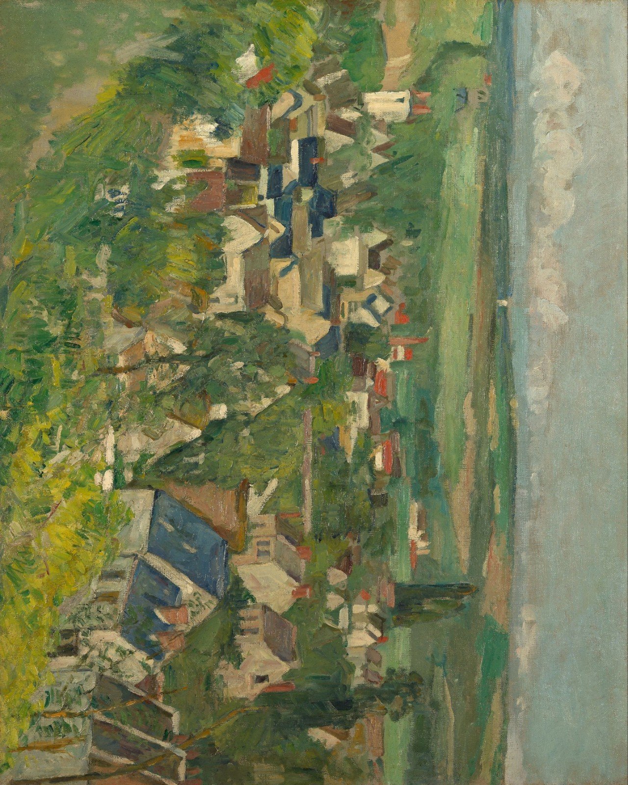 Cézanne, Auvers, Panoramic View — Fine-Art Poster product image (1)