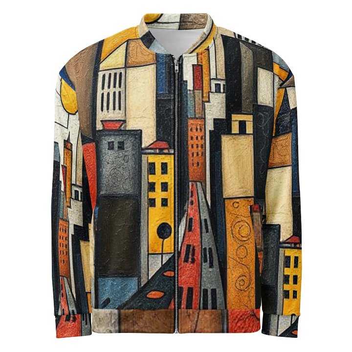 Abstract City Bomber Jacket product image (1)