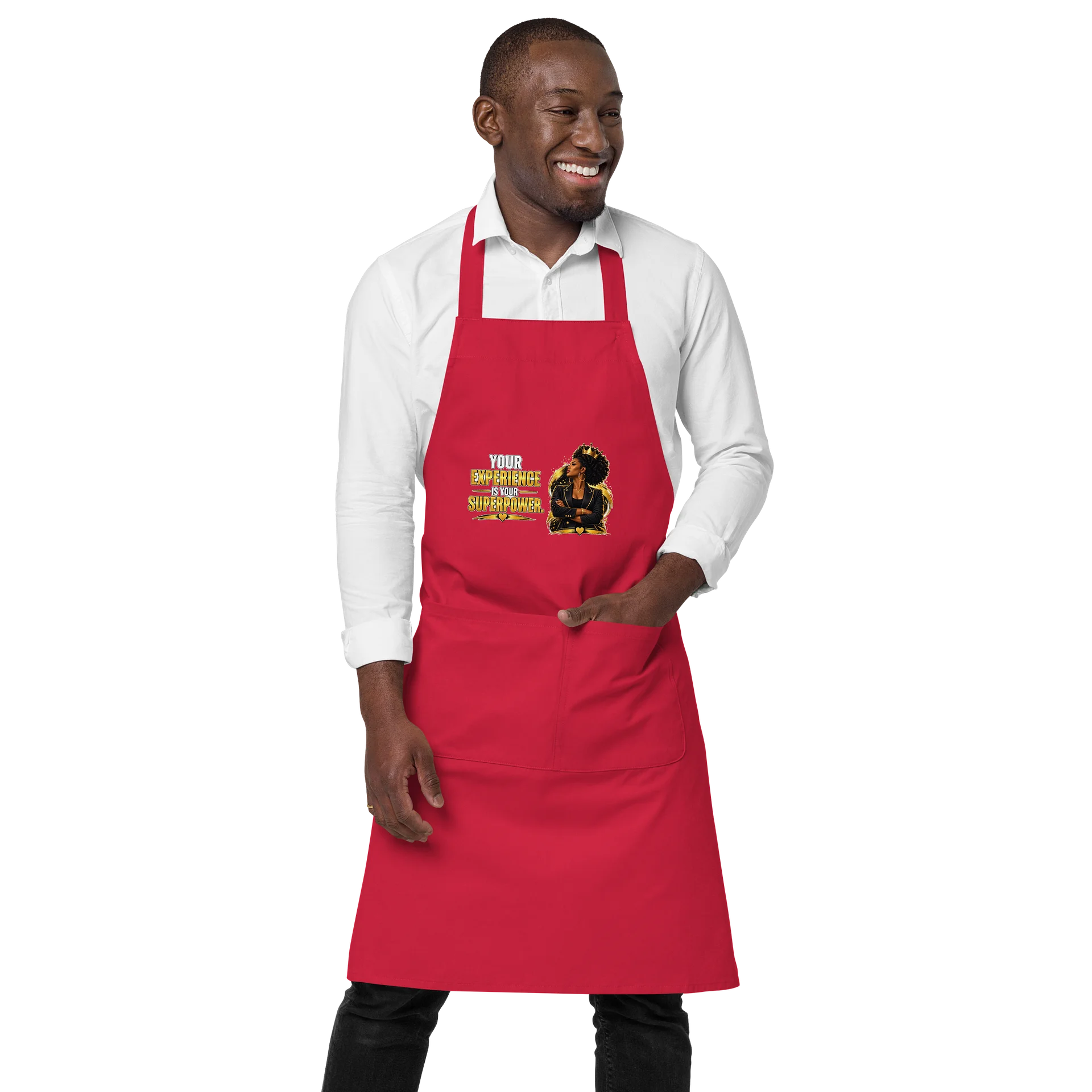 Your Experience Is Your Superpower Apron product image (1)