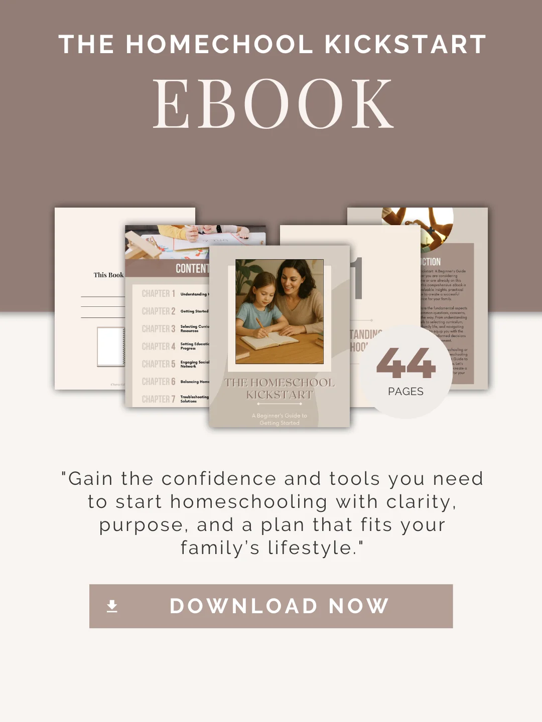 The Homeschool Kickstart: A Beginners Guide To Getting Started + Homeschool Planner product image (2)