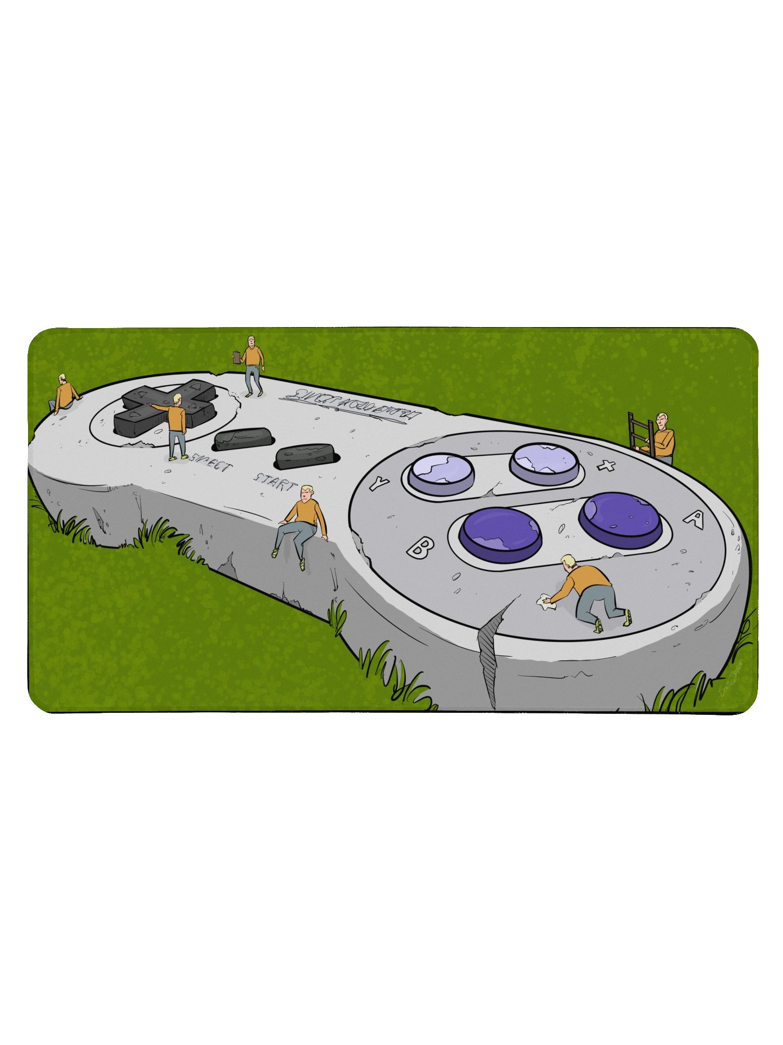 Controller Discovery Gaming Desk Mat! product image (1)