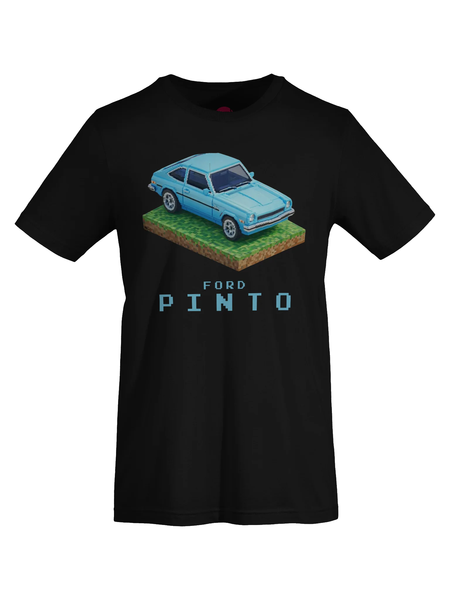 Baby Blue Ford Pinto Shirt (Pixel, Retro, Minecraft) product image (7)