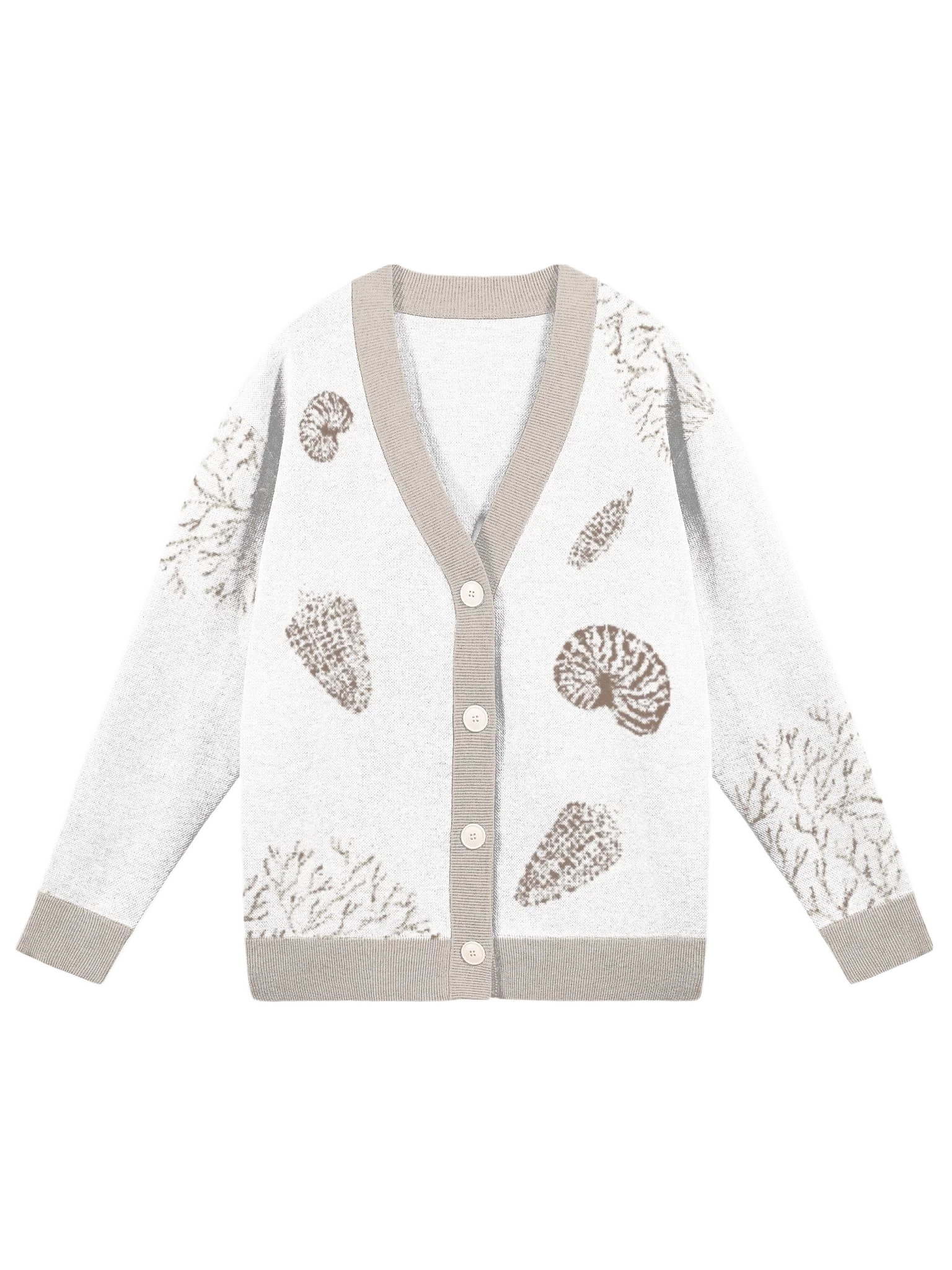 Seashells Cardigan Sweater product image (1)