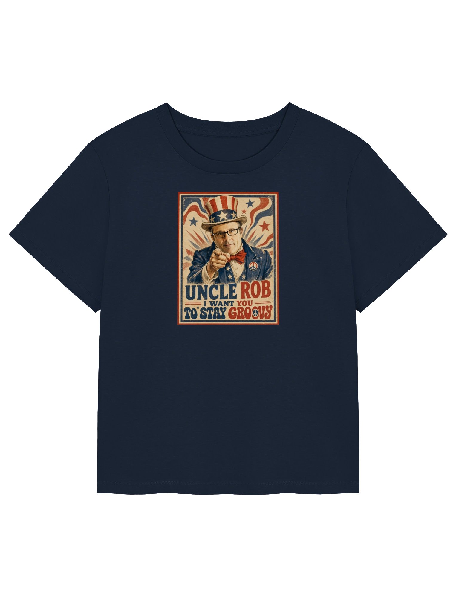 Uncle Rob Stay Groovy Womens Tshirt product image (1)