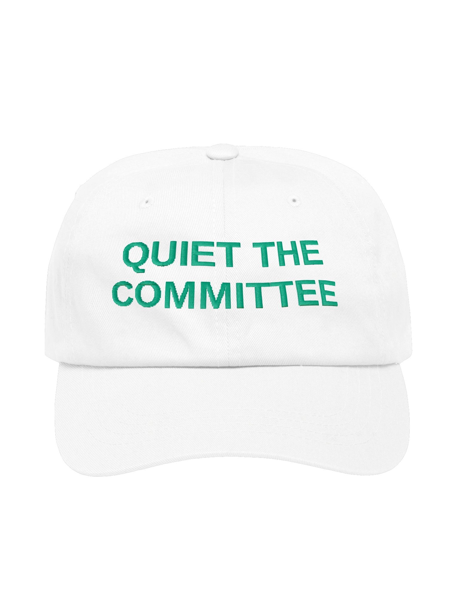 Quiet the Committee Cap - White product image (1)