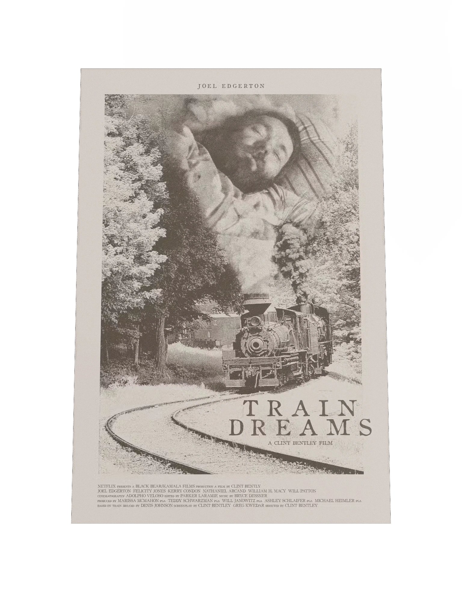 Train Dreams Movie Poster product image (1)