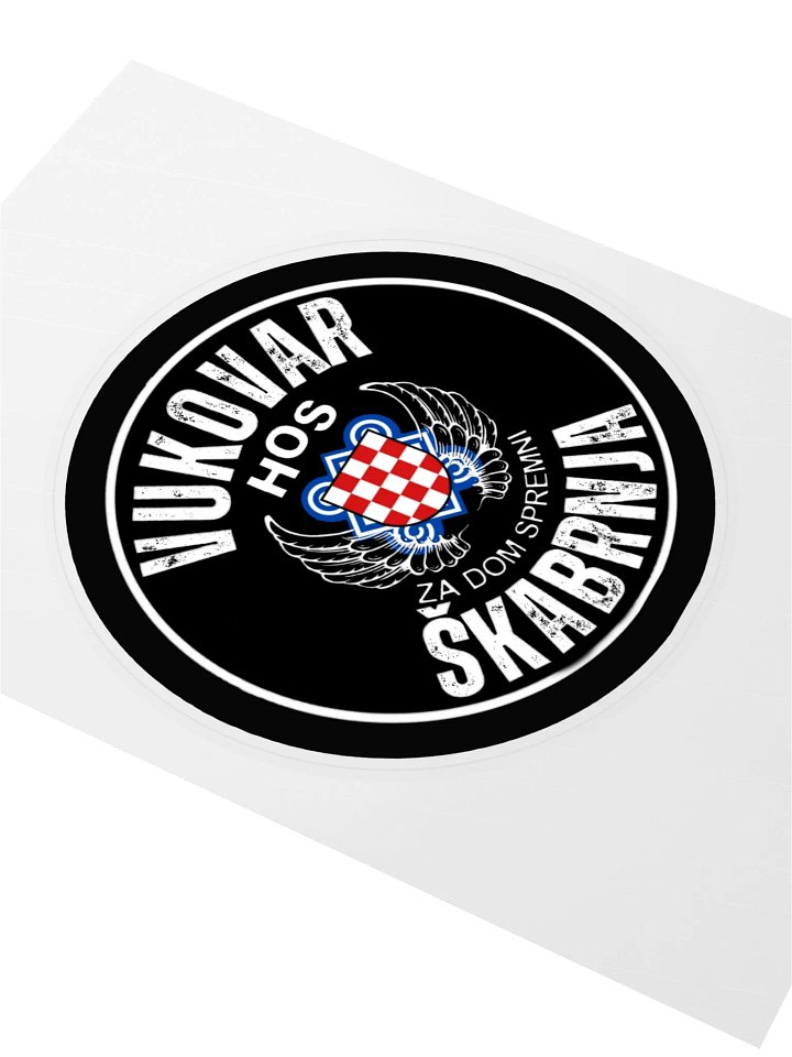 VUKOVAR & ŠKABRNJA Emblem Sticker Sheet product image (1)