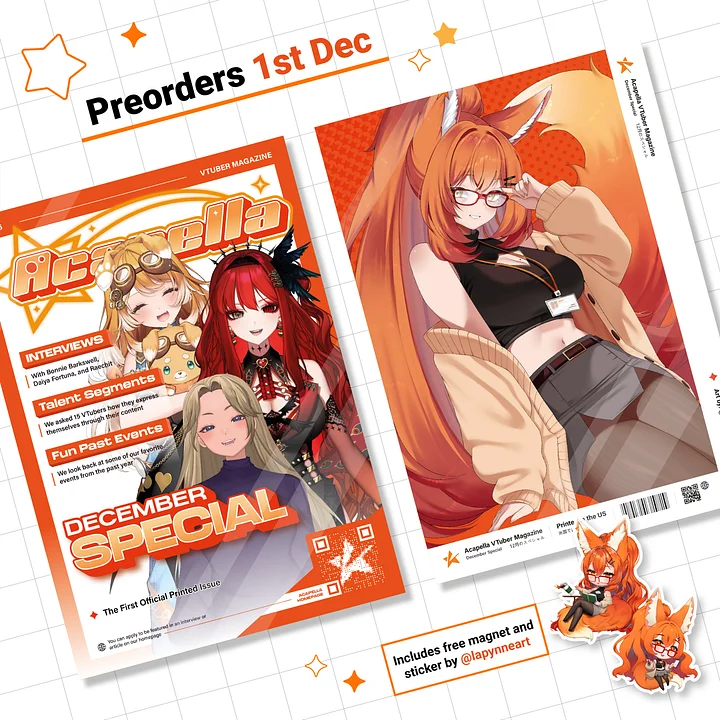 Acapella VTuber Magazine product image (2)