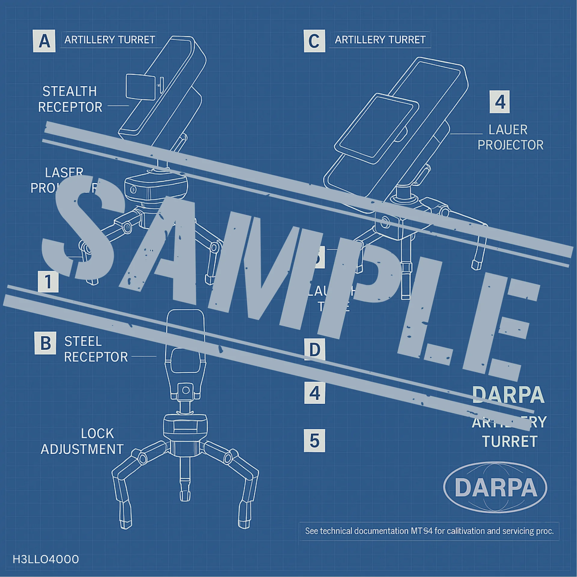 Turret Blueprint product image (1)