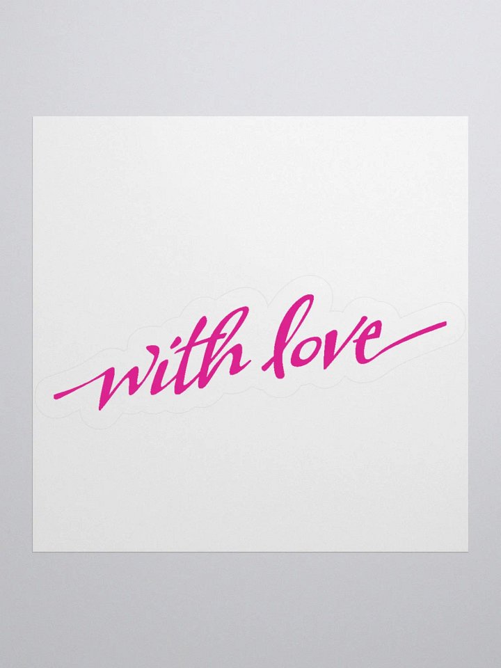 With Love Sticker product image (2)