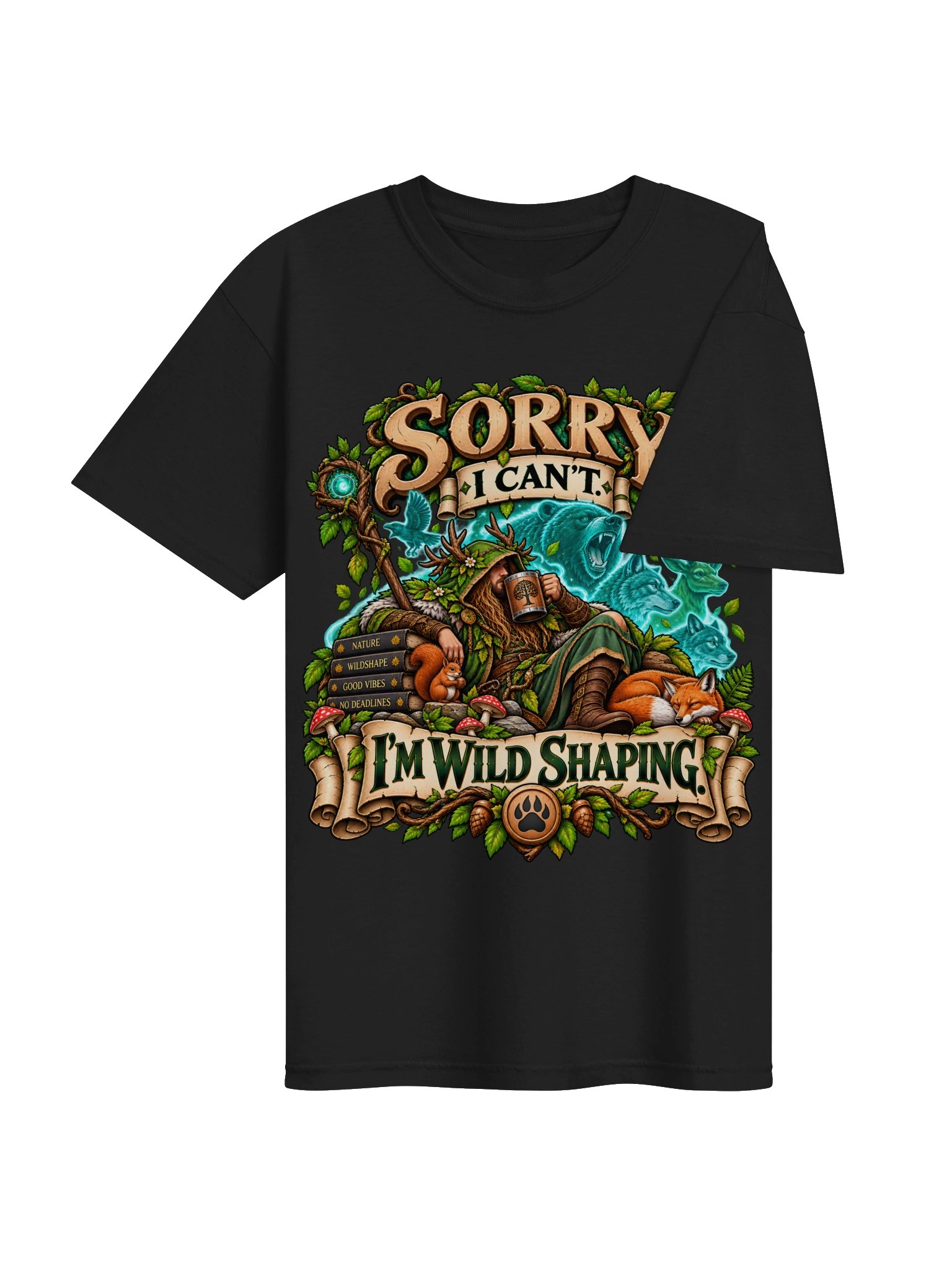 Sorry, I Can’t — I’m Wild Shaping product image (5)