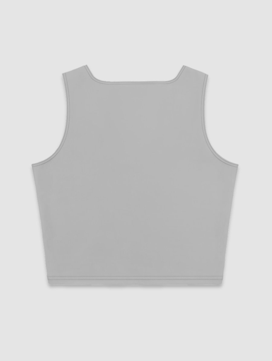 SS'23 Crop Top Tee - Gray product image (2)