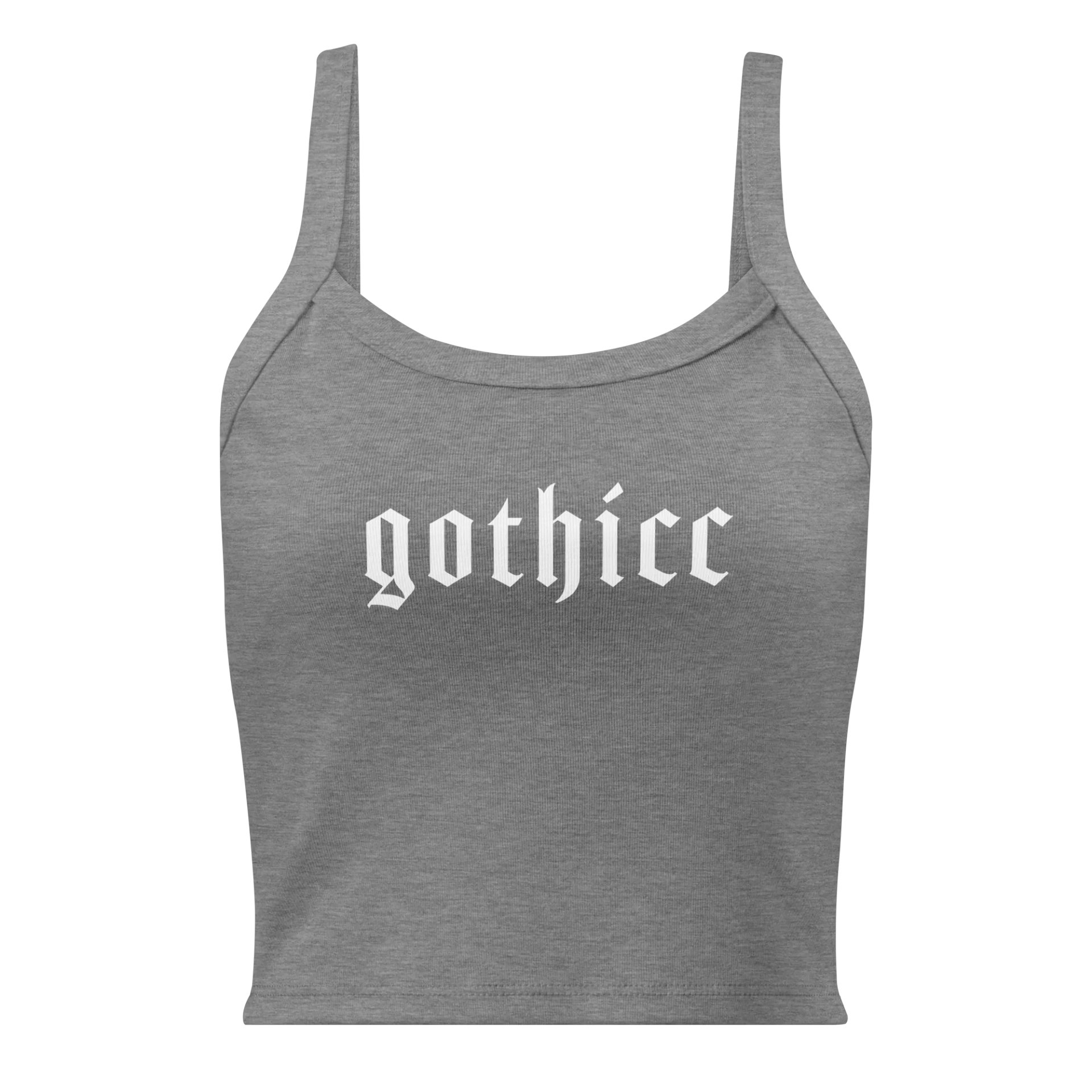gothicc ribbed tank product image (1)