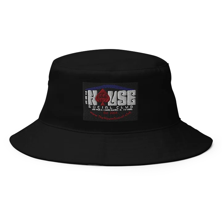 House Social Club Bucket Hat-Black product image (1)