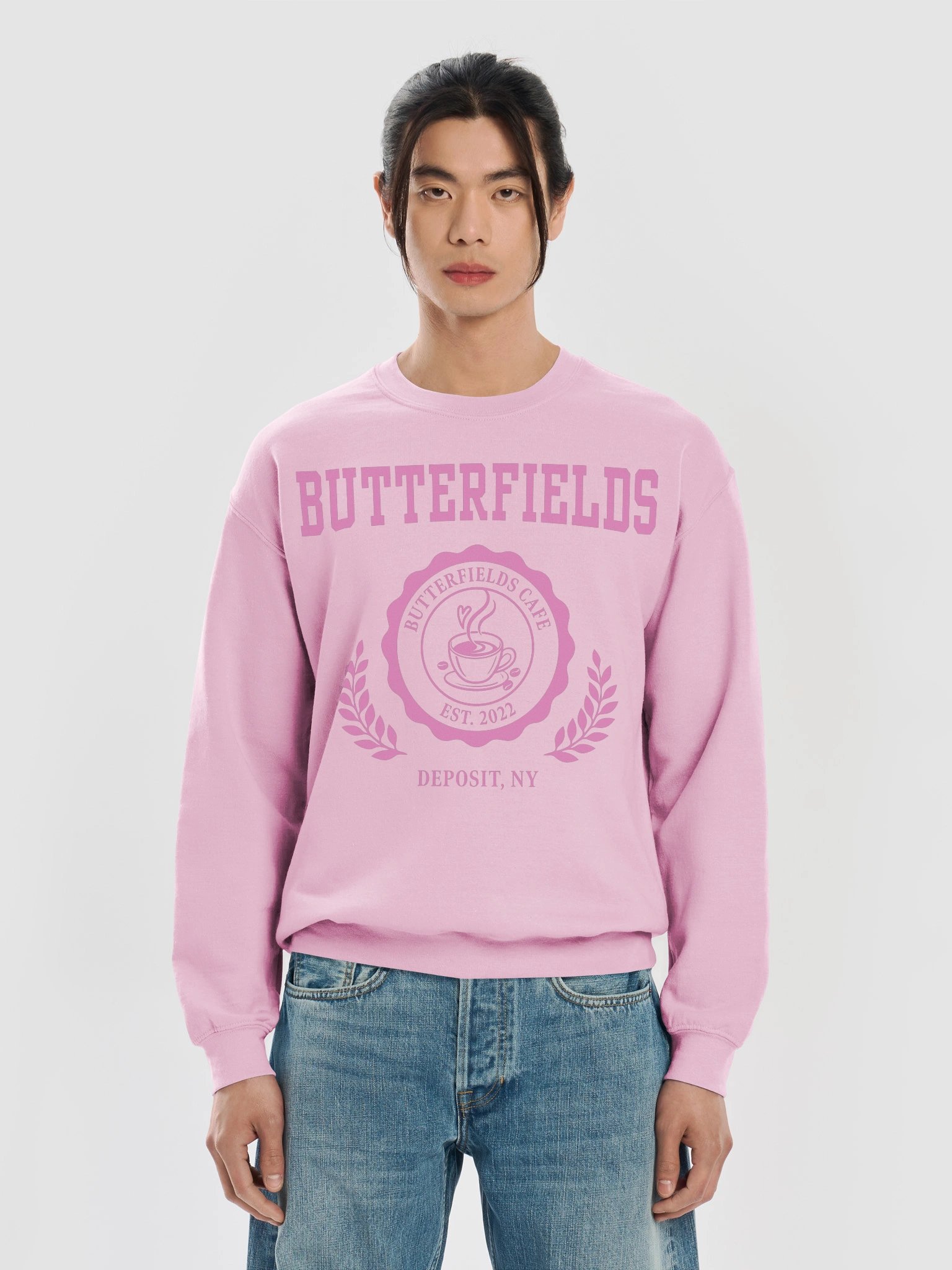 Butterfields Sweatshirt (Pink) product image (5)