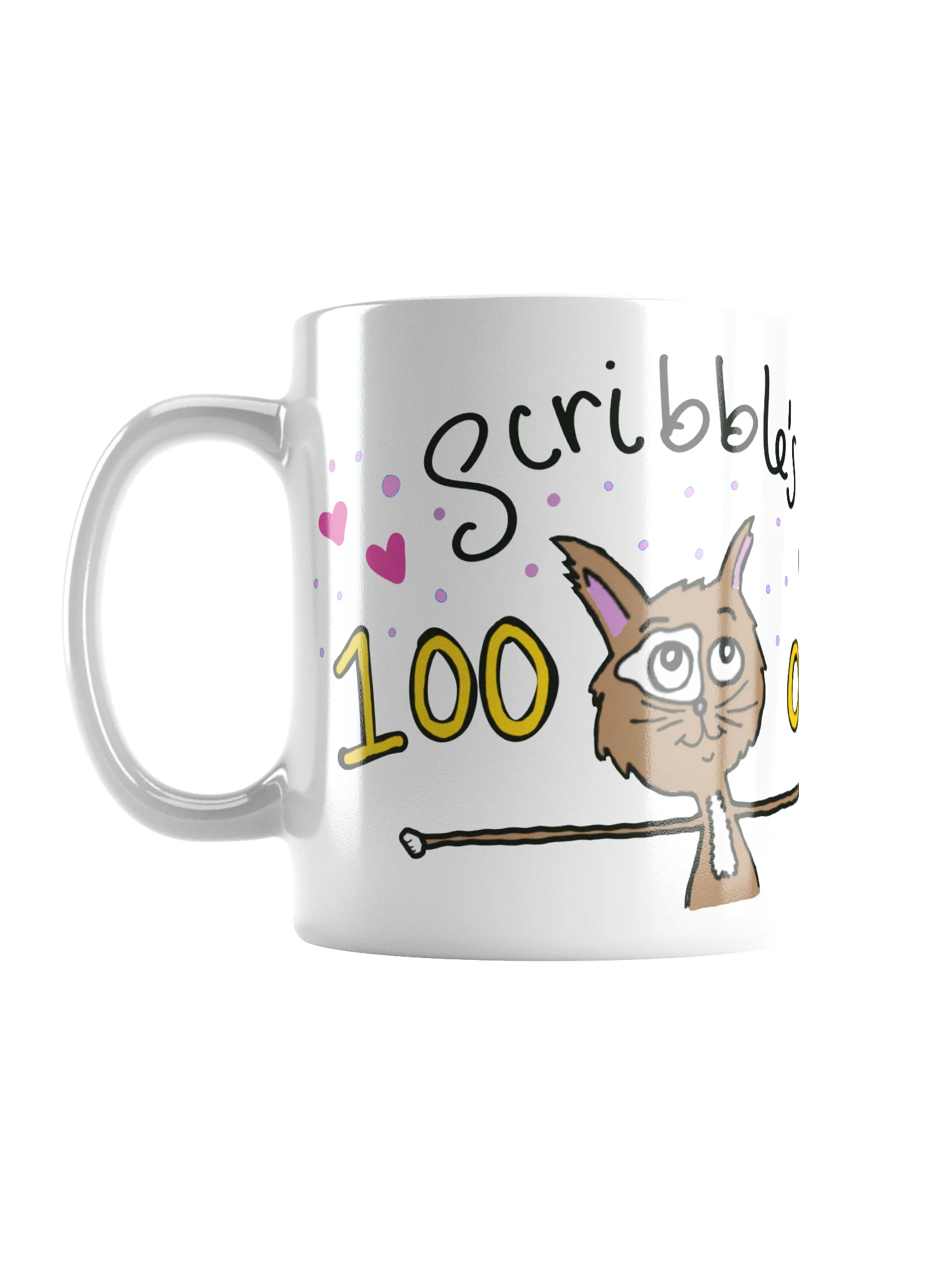 SCRIBBLE'S 100 OZ COFFEE MUG! product image (1)