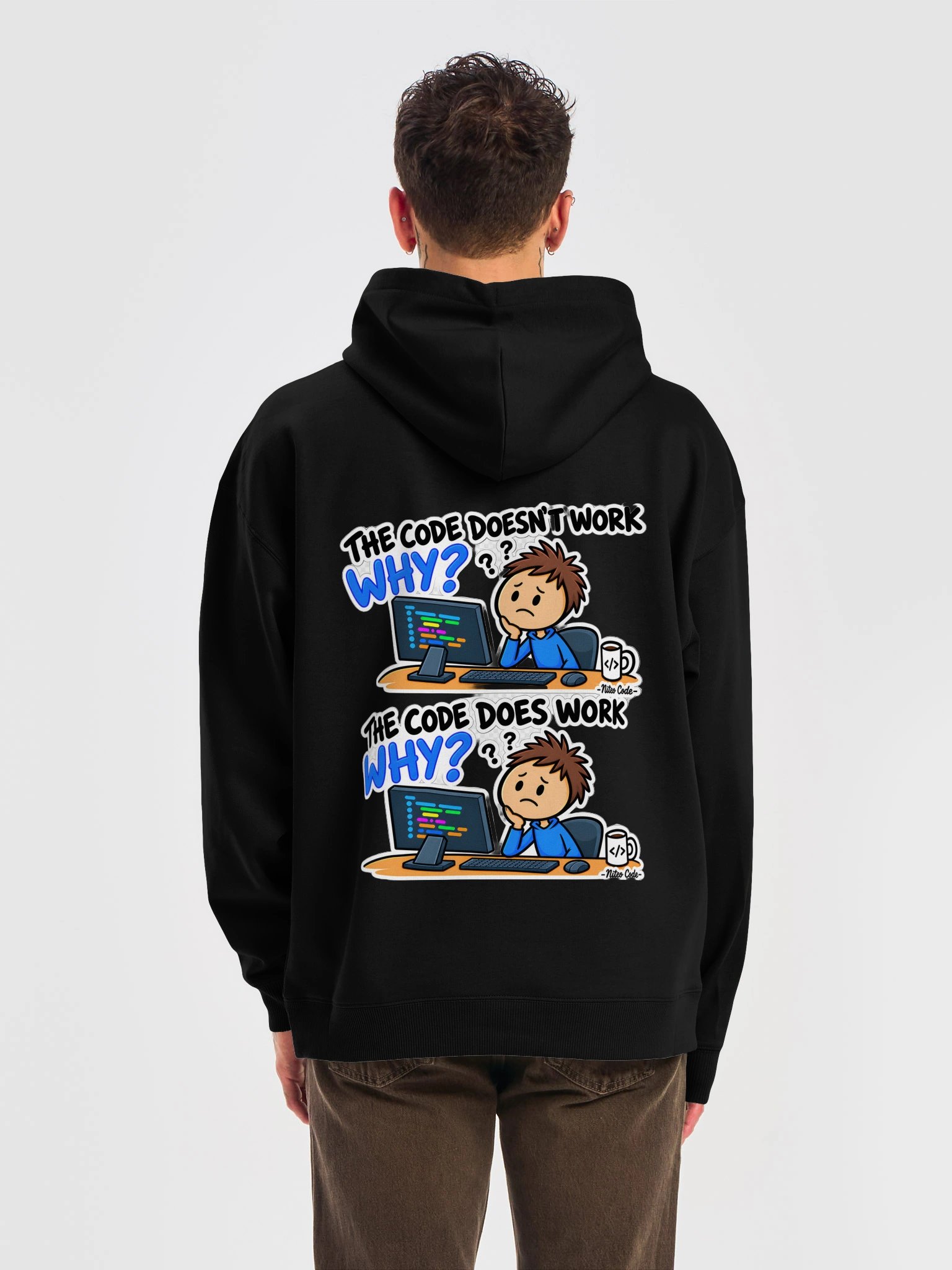 The Code Works Why? Hoodie product image (22)