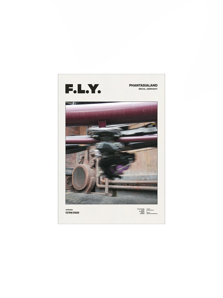 F.L.Y. Train Premium Poster product image (1)