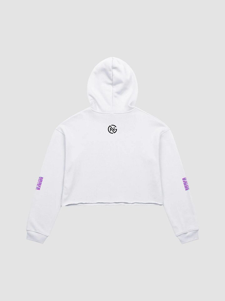 Crop Top Hoodie (white) product image (2)