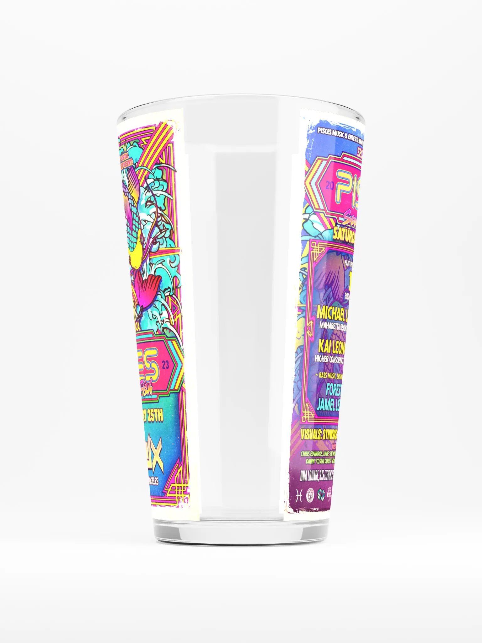 Pisces 2023: Southern Fish Shaker Pint Glass product image (5)