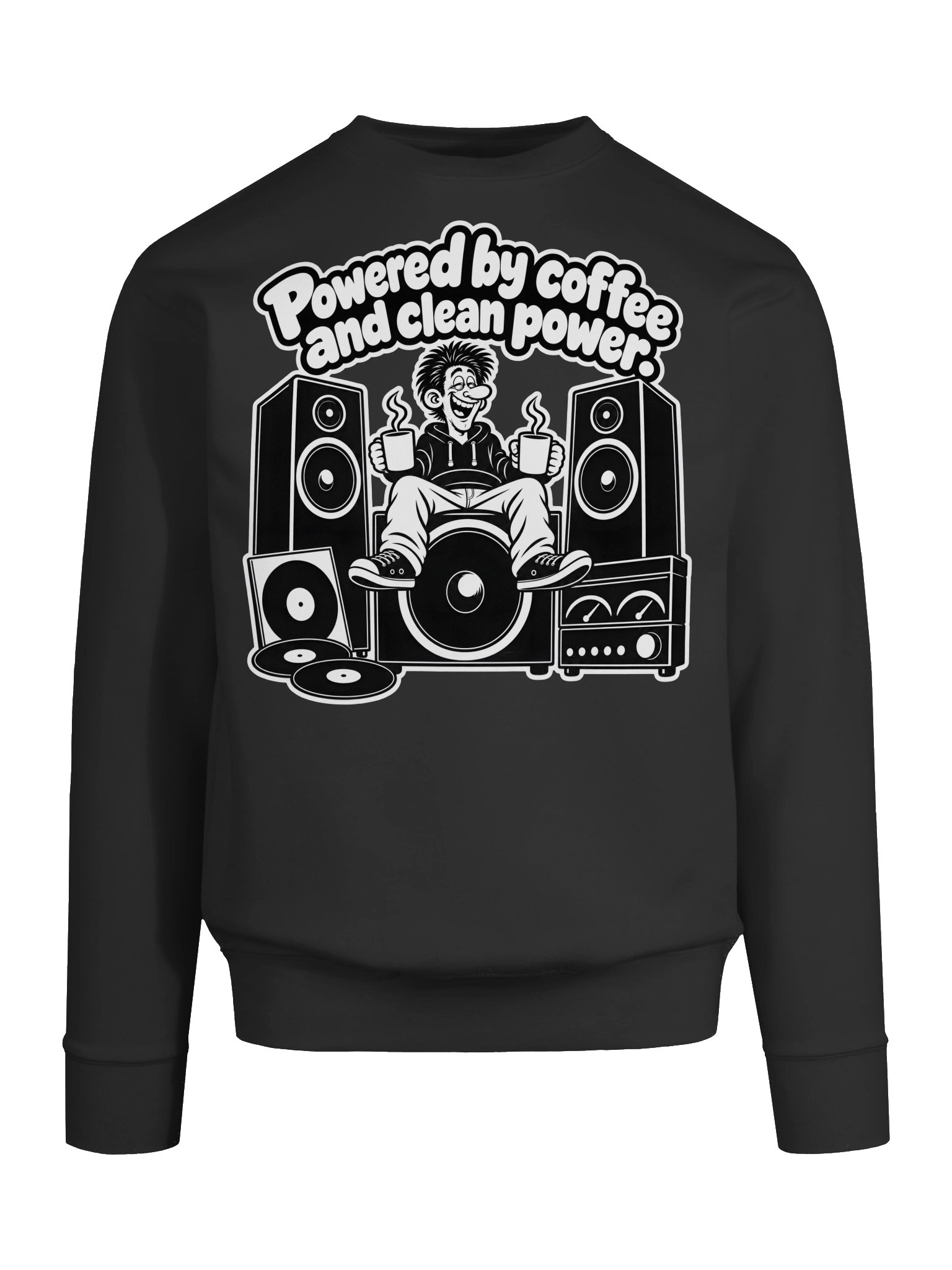 Powered by Coffee and Clean Power - Long Sleeve T-shirt product image (5)