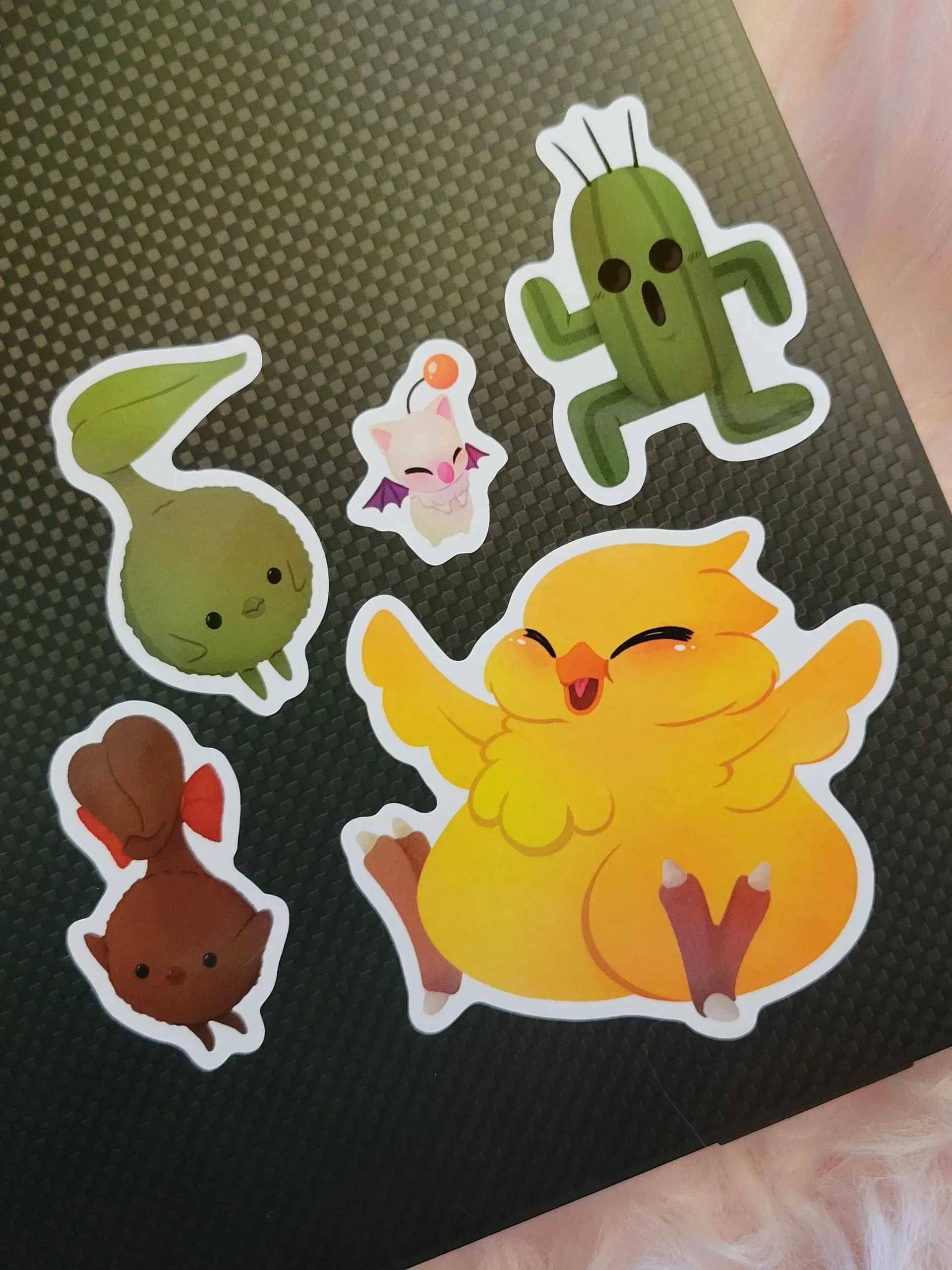 Final Fantasy Minion Stickers (Set of 5) product image (1)