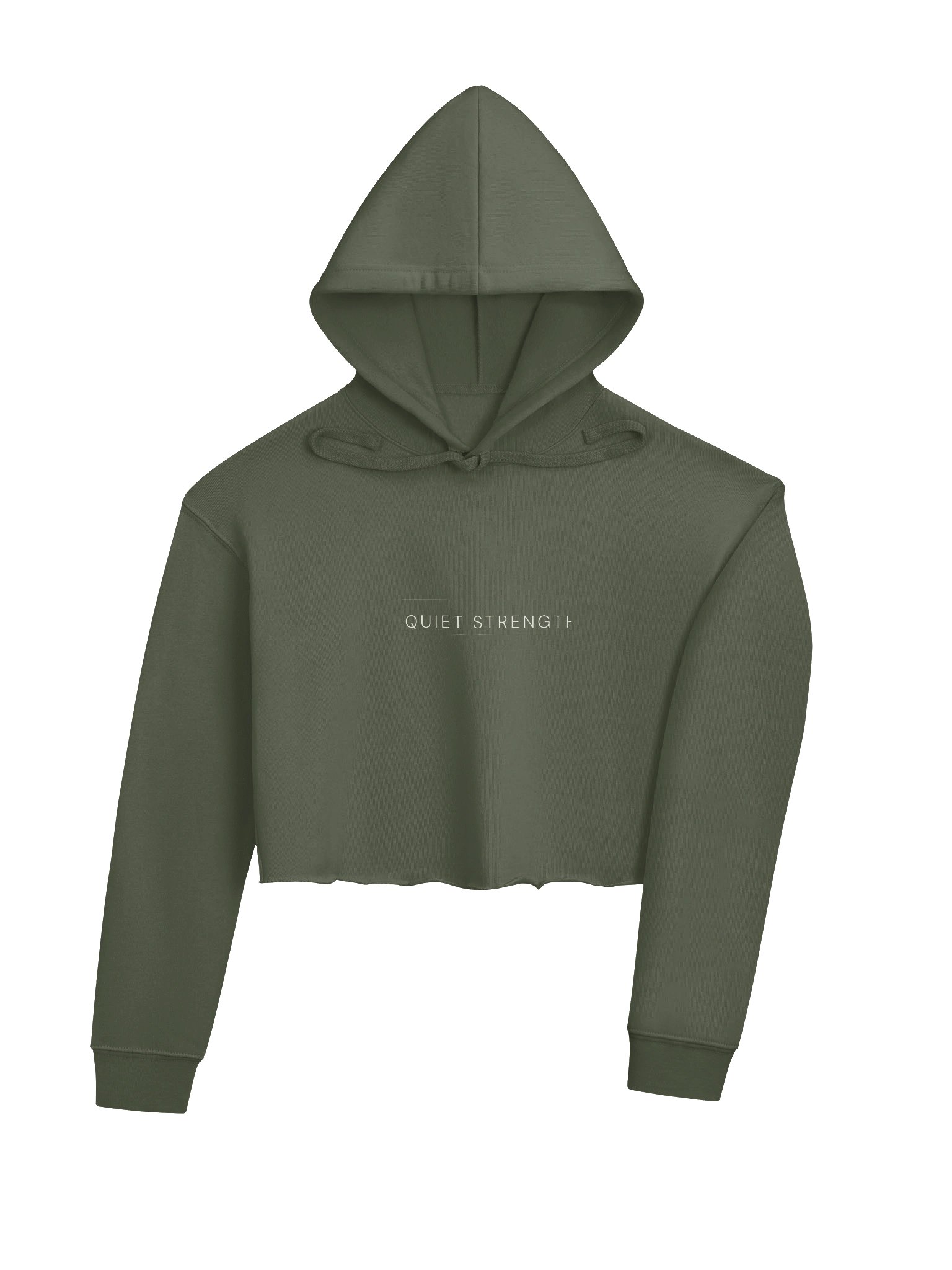 Quiet Strength Crop Hoodie product image (4)