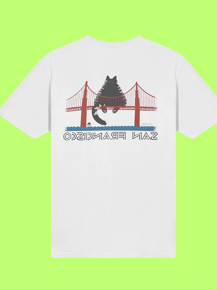 San Francisco Bridge Cat Shirt product image (114)