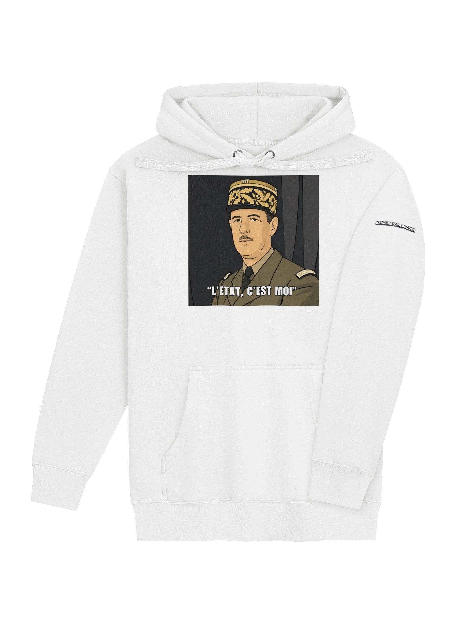 L'etat c'est moi - Charles De Gaulle (Hoodie) product image (3)
