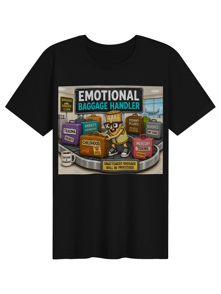 Smudgy the Sage: Emotional Baggage Handler T-Shirt product image (1)