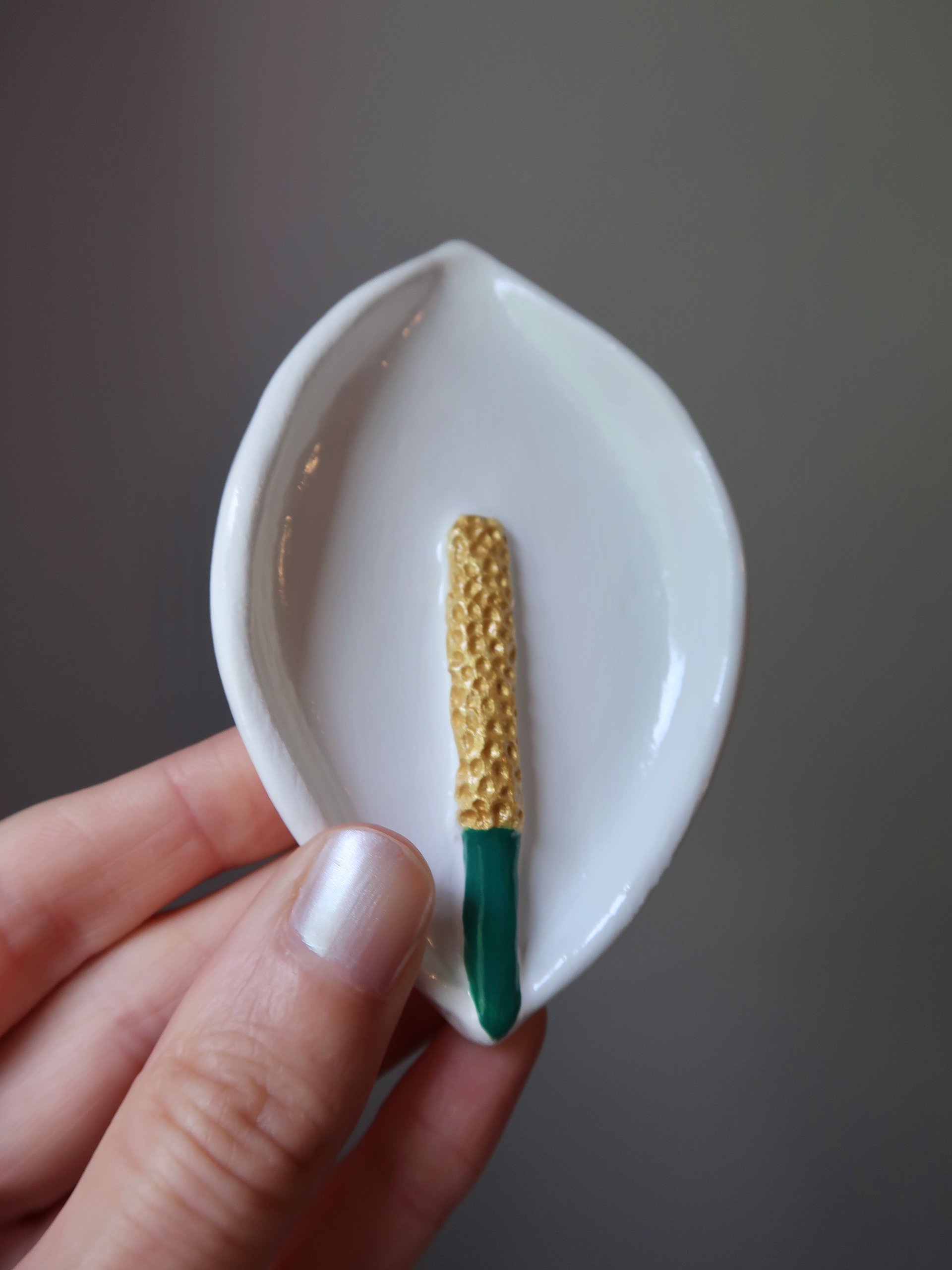 Peace Lily - Trinket Dish product image (2)