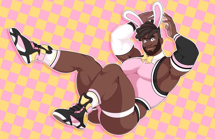 Bunny Boy Print 11 x 17 product image (1)