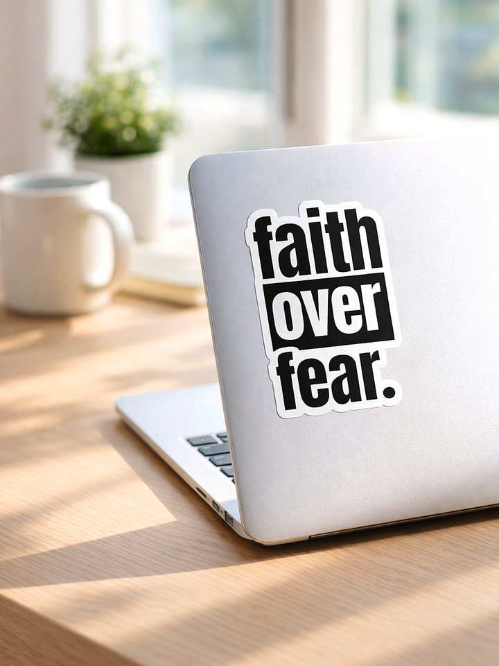 Fear Over Fear 3in / 4in Sticker & Decal product image (2)