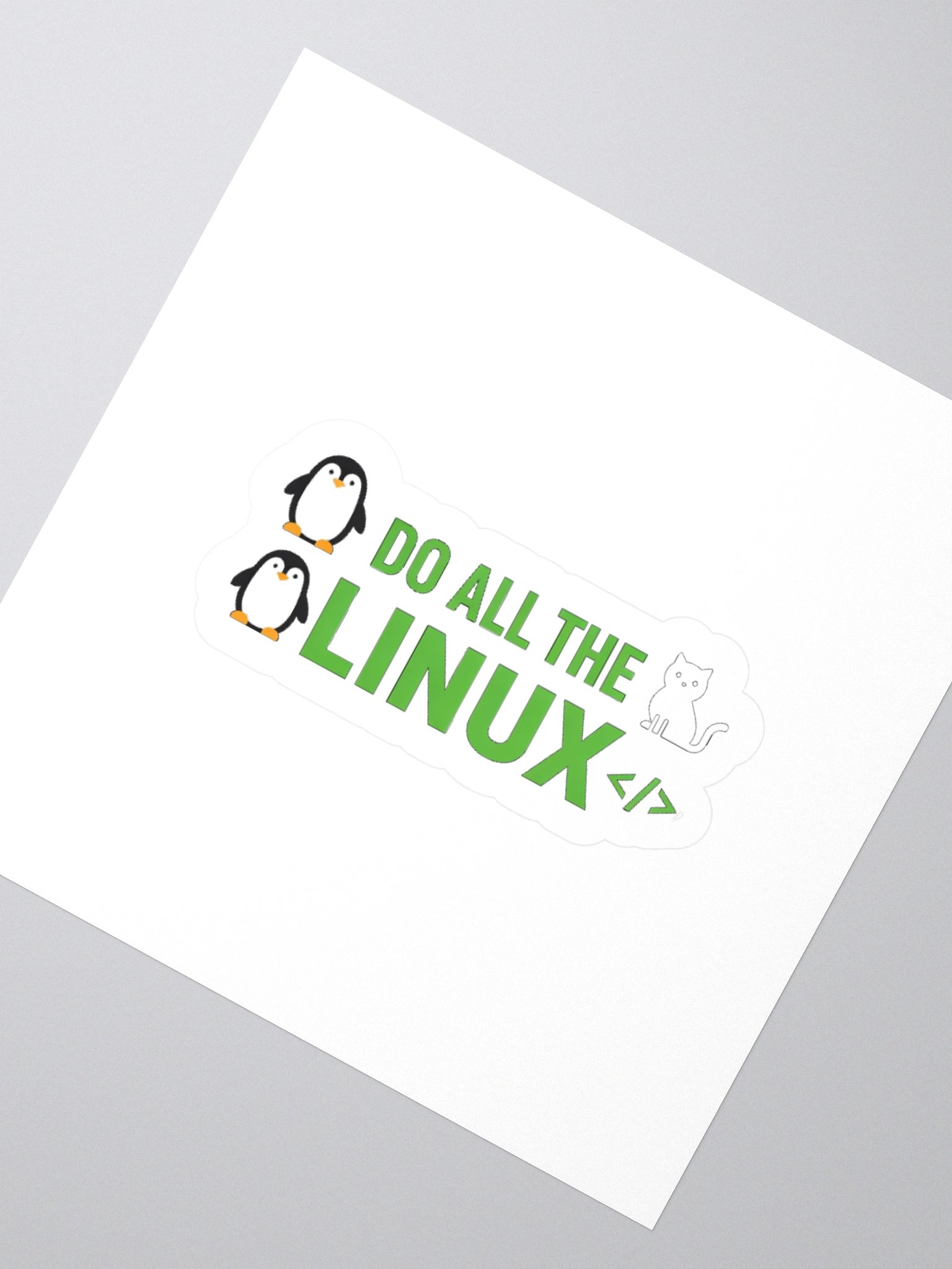 Linux Penguin & Cat product image (2)