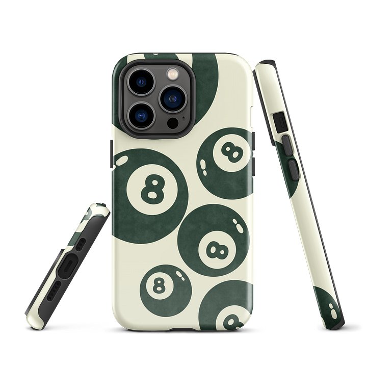 The 8 Ball ClubHouse iPhone Case – Old Money Green product image (2)