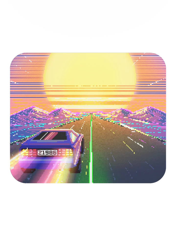 Synth City - Sunset - Mousepad product image (2)