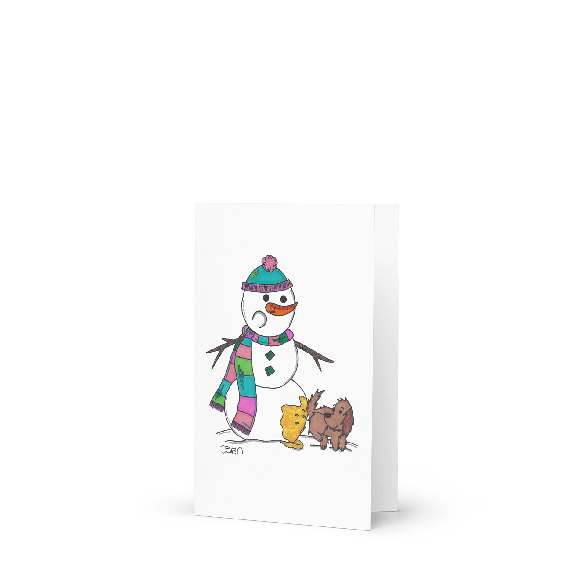 Snow Peeps: Pisser Card product image (1)