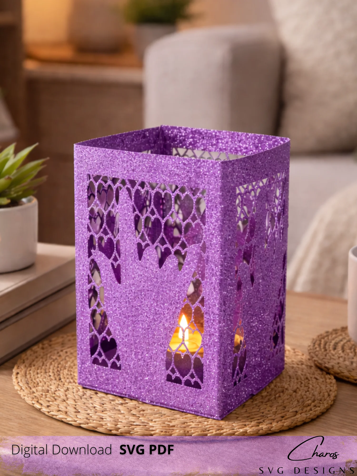 I Love You" in ASL Lantern SVG product image (5)