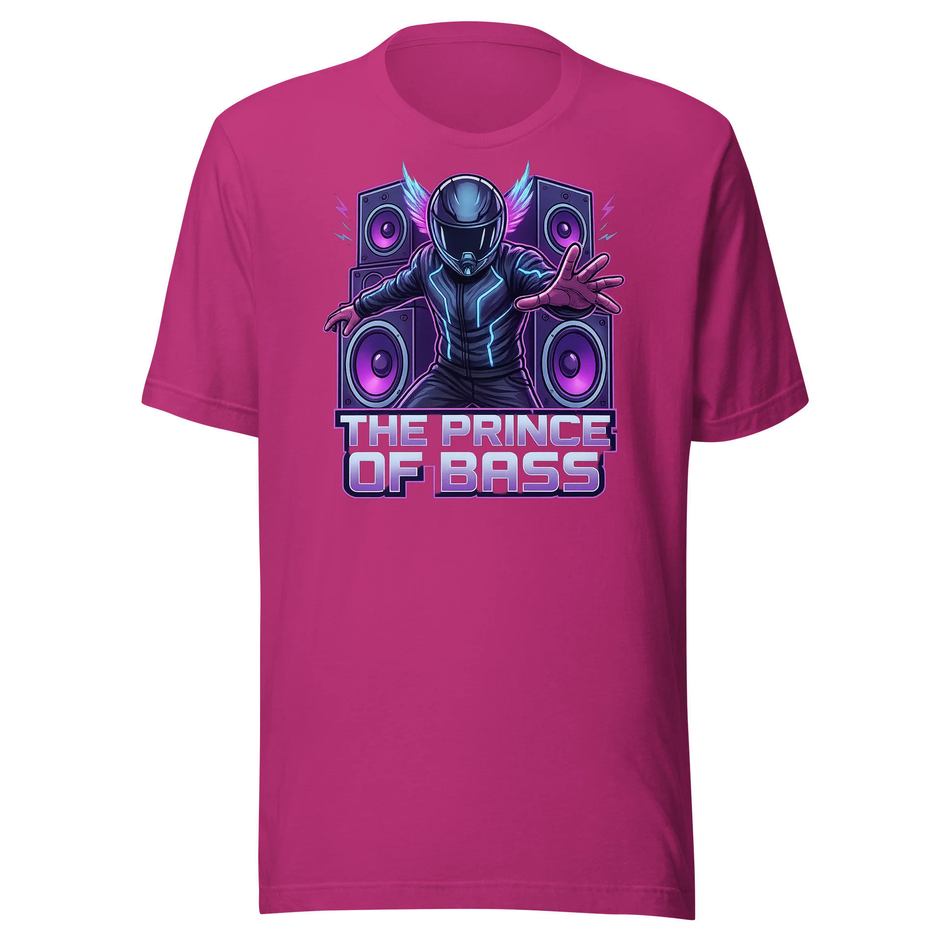 Prince of Bass Neon Bass Graphic Tee product image (1)