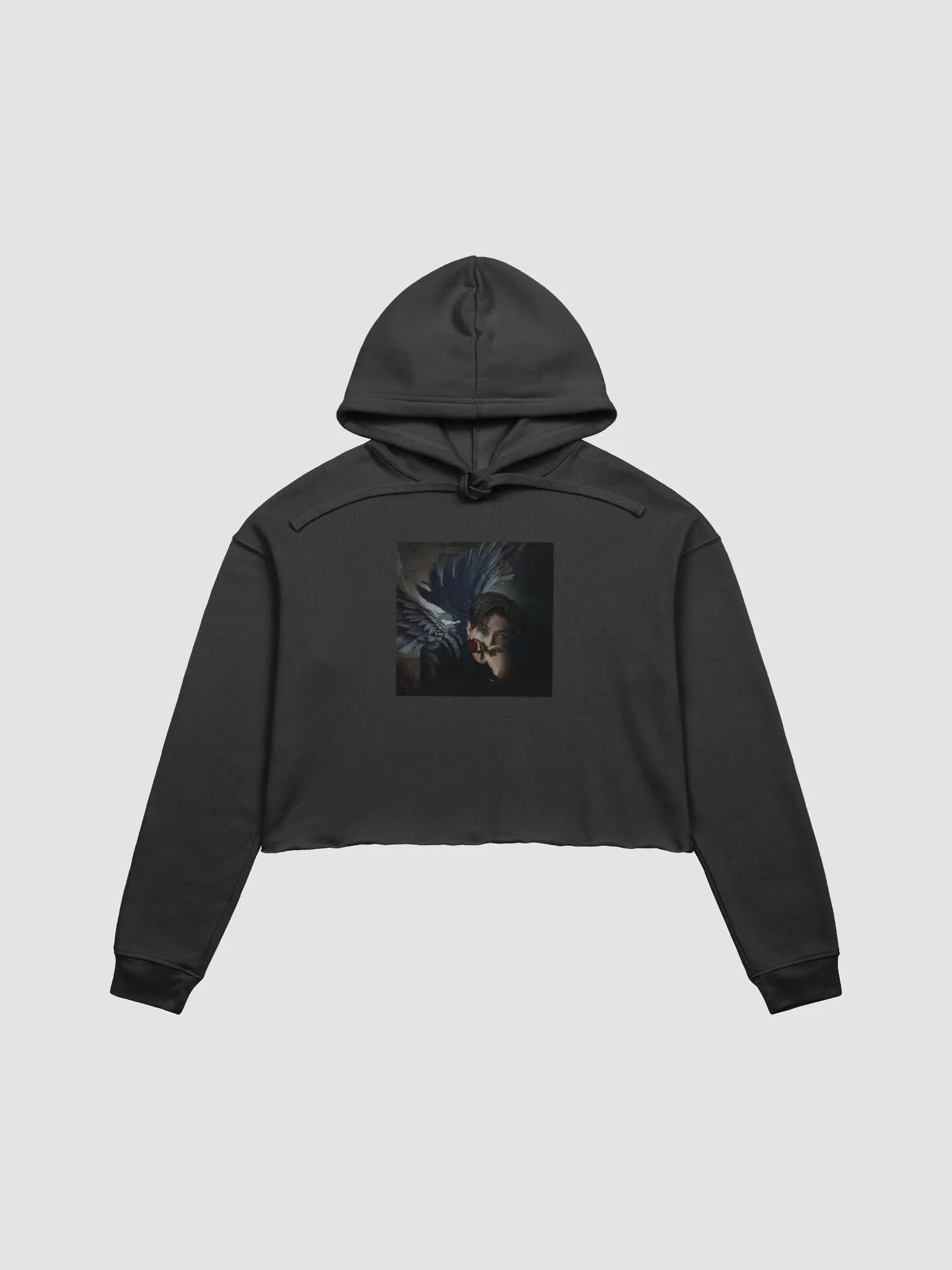 BTS - RM Crop Hoodie - Designed by ChimberArt product image (1)