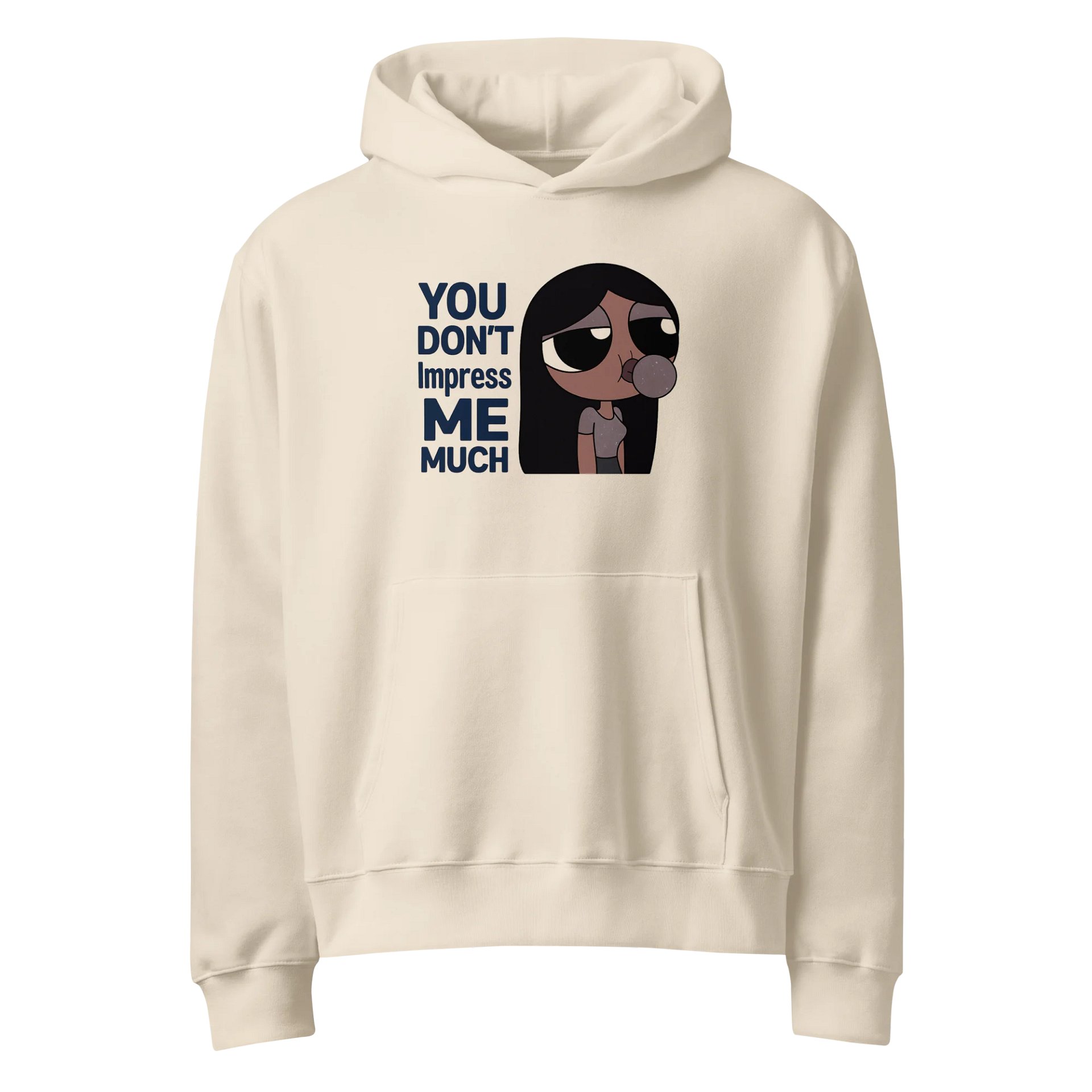 Unimpressed Bubble Gum Oversized Hoodie product image (1)