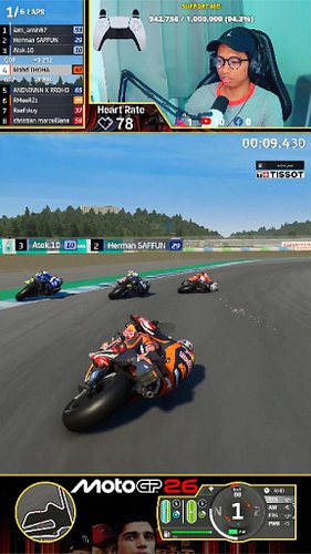 A scary moment at Motegi🥶 Full race on YT | #motogp #motogp24 #japaneseGP #thohamaingame #fypシ