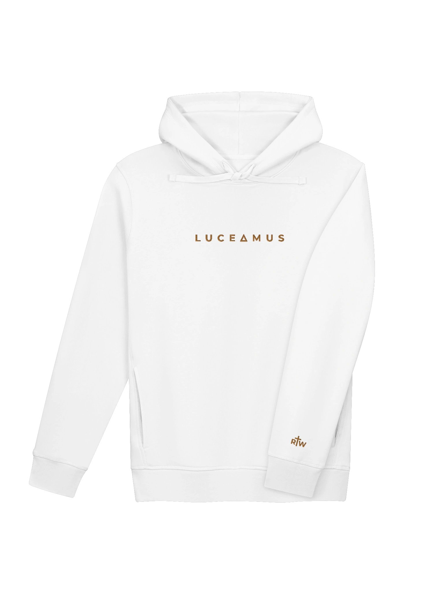 LUCEAMUS ORGANIC-BLEND SIDE-POCKET UNISEX HOODIE product image (1)