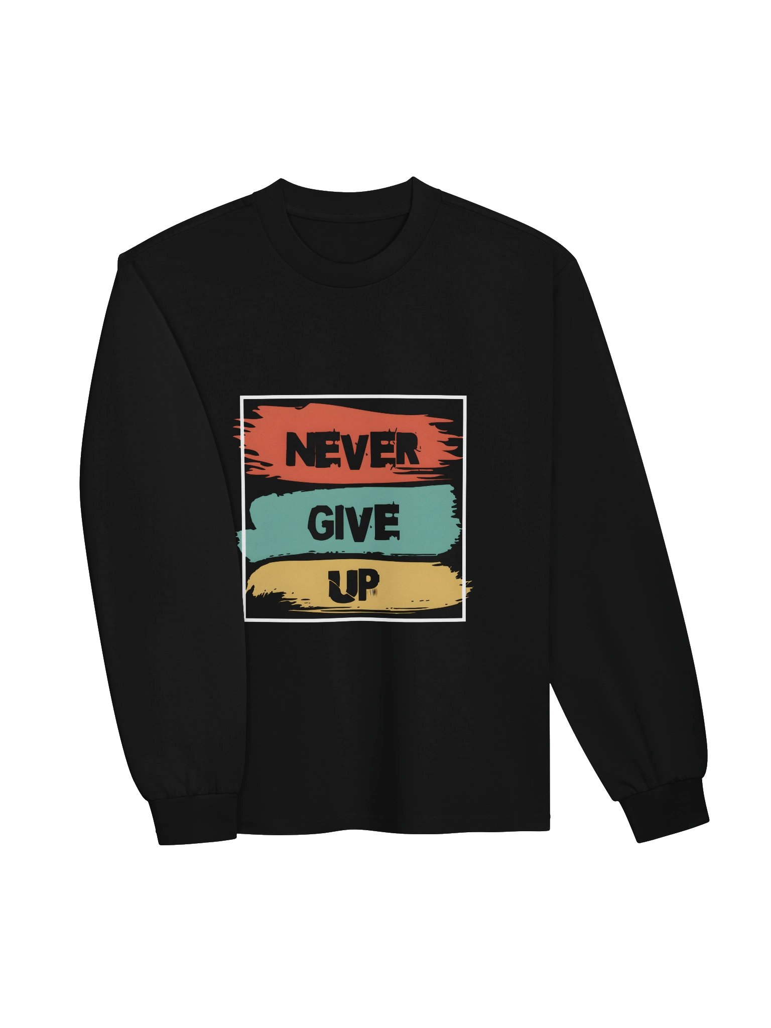 "Never Give Up" Long Sleeve Tee product image (3)