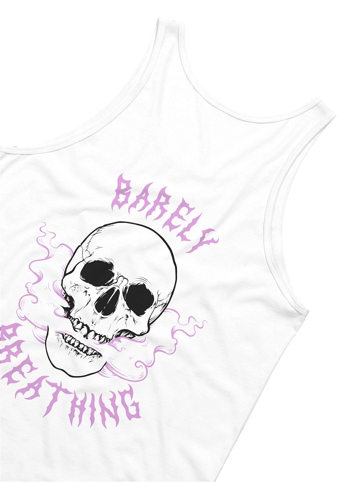 Barely Breathing Tank Top - Black / Pink product image (1)