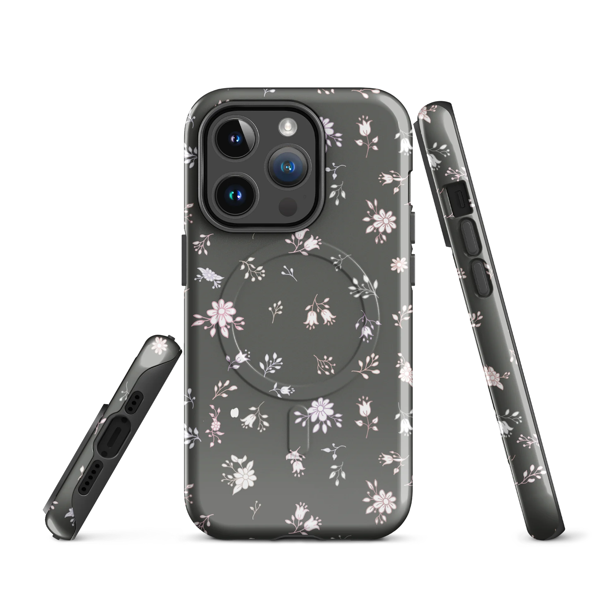 Blush Floral MagSafe Tough Case product image (5)