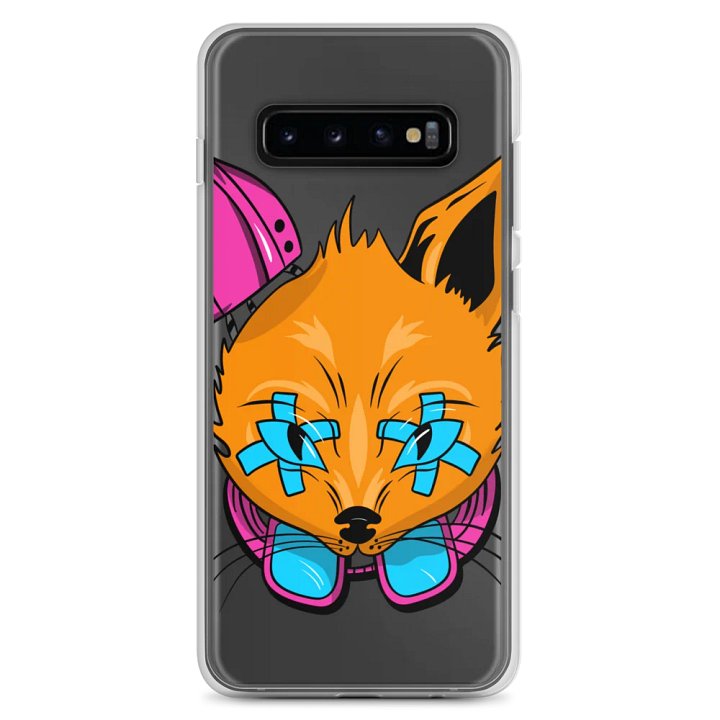 ShepQuest Cyberfox Samsung® Clear Case product image (1)