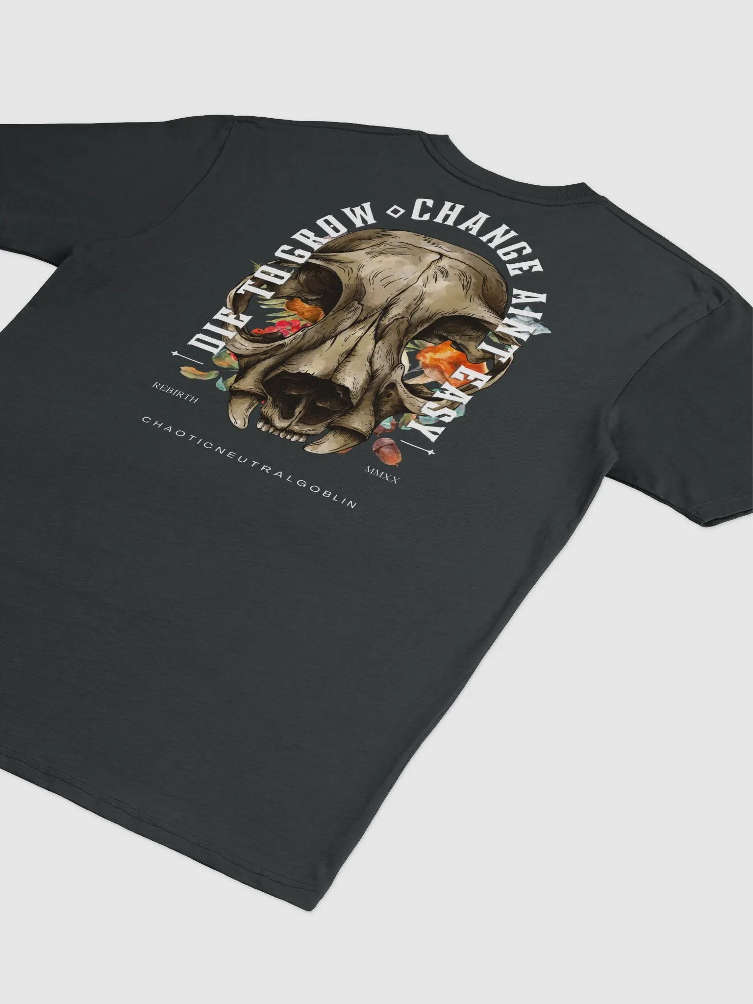 Rebirth Tee (Blanc Script) product image (7)