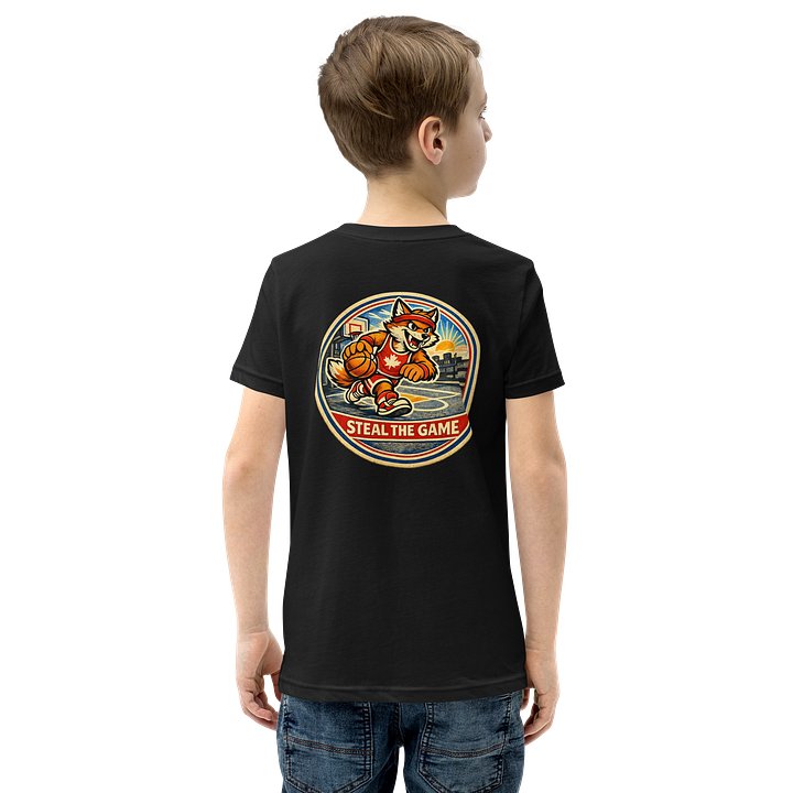 Fox Basketball Player T-Shirt for Kids | The Wild Games product image (2)